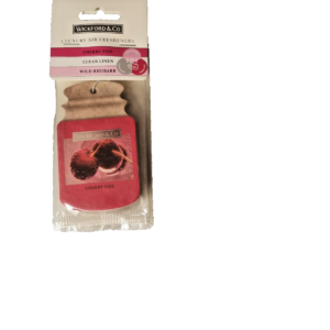 Ambientadores de aire para coche con tarro de velas Wickford & Co paquete de 3 ambientadores para tarjetas colgantes-