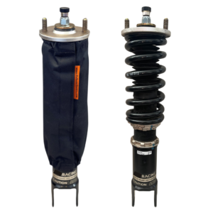 Par de fundas coilover impermeables hechas a medida para adaptarse a los coilovers de tu vehículo-