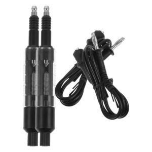 Probador de chispas de motor pequeño de 2 piezas enchufe de coche eléctrico automotriz de doble orificio-