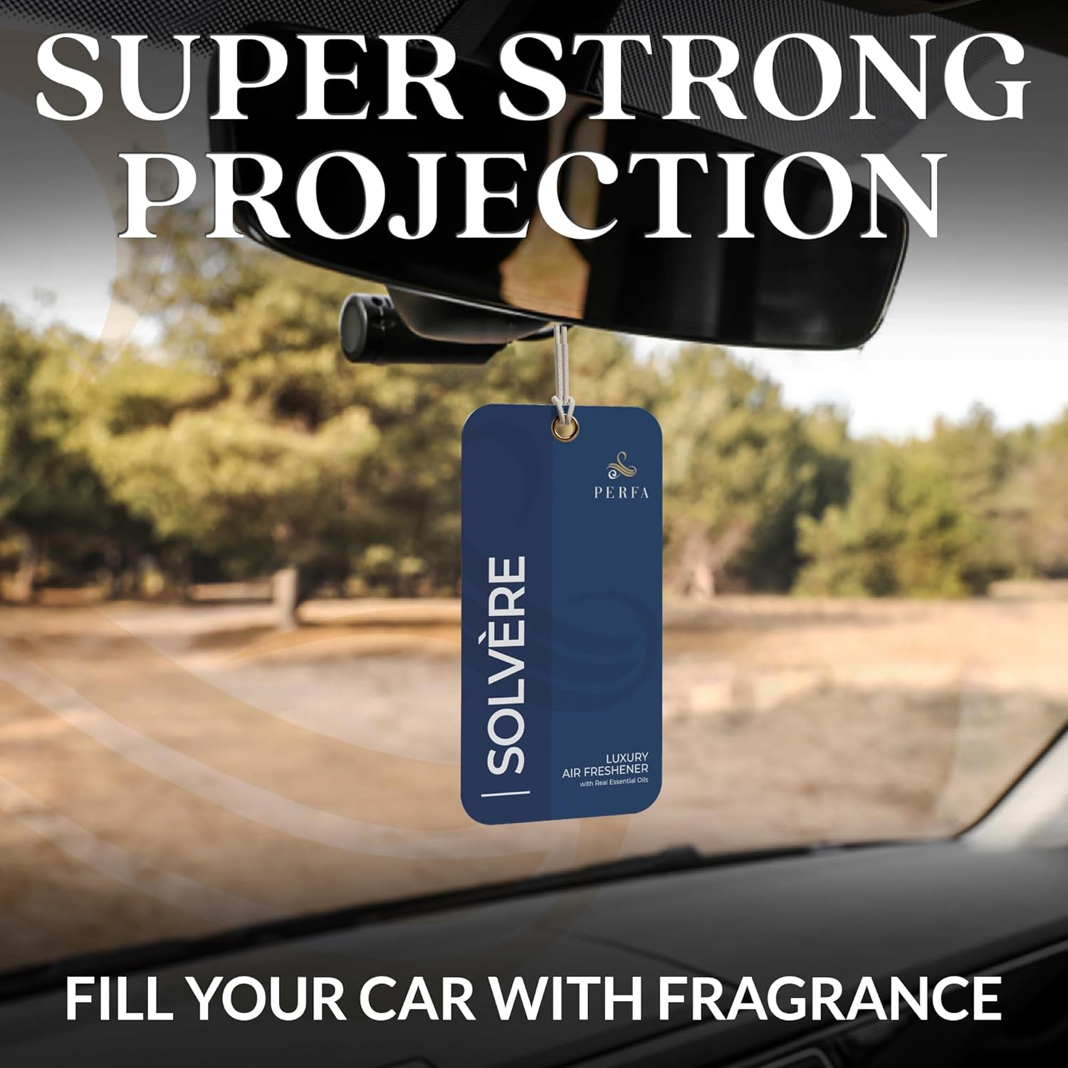 Ambientador de tarjetas desechable Solvère para hombre | Ambientador de aromas de coche con Solvèr- - Image 4