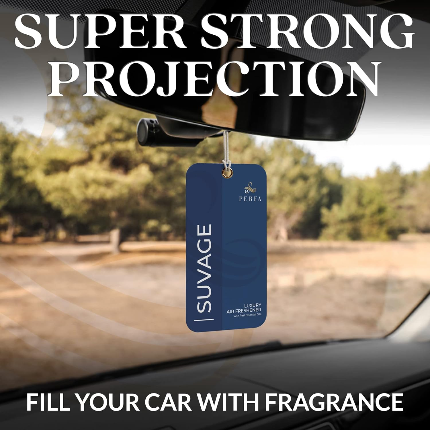 Ambientador de tarjetas desechable Savage para hombre | Ambientador de coche con saluvage- - Image 4