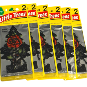 12 tarjetas Little Trees Rose Thorn Scent en paquete de 2 (seis cartas de dos cada una)-