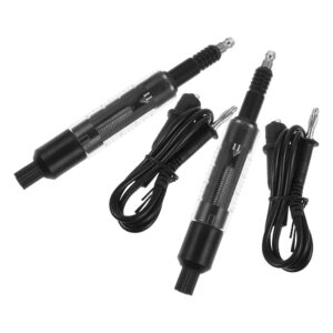 Probador eléctrico automotriz analizador de enchufe de encendido de motor de 2 piezas-