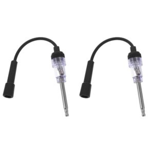 Paquete de 2 probadores eléctricos automotrices analizadores de enchufe de encendido del motor-