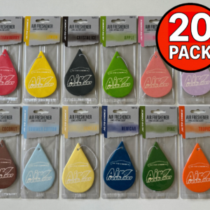 Paquete mixto 20 ambientadores de aire de larga duración con aroma colgante elección automática-