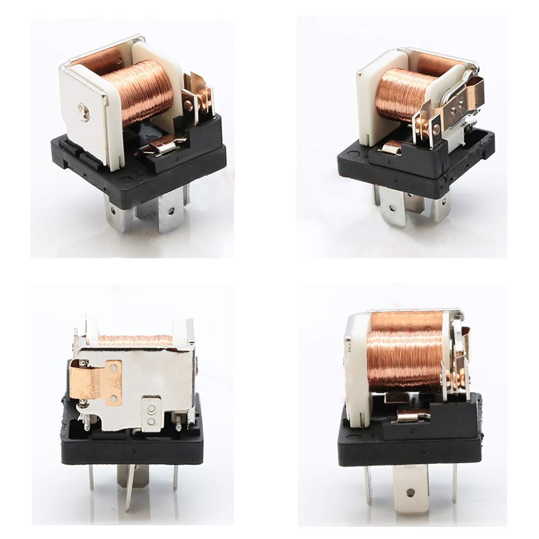 Paquete de 10 interruptores de relés eléctricos SPDT de 5 pines de 12 V 30/40 amperios para camión automotriz- - Image 4