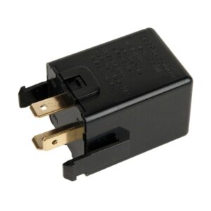 Relés eléctricos automotrices intermitente ABS negro de 3x5,5 cm para sistema de señal de giro-