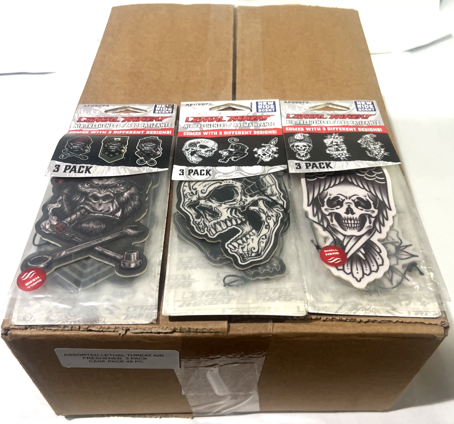 Ambientadores Lethal Threat serie Gorilla & Tattoo (estuche mixto de 48 paquetes)-