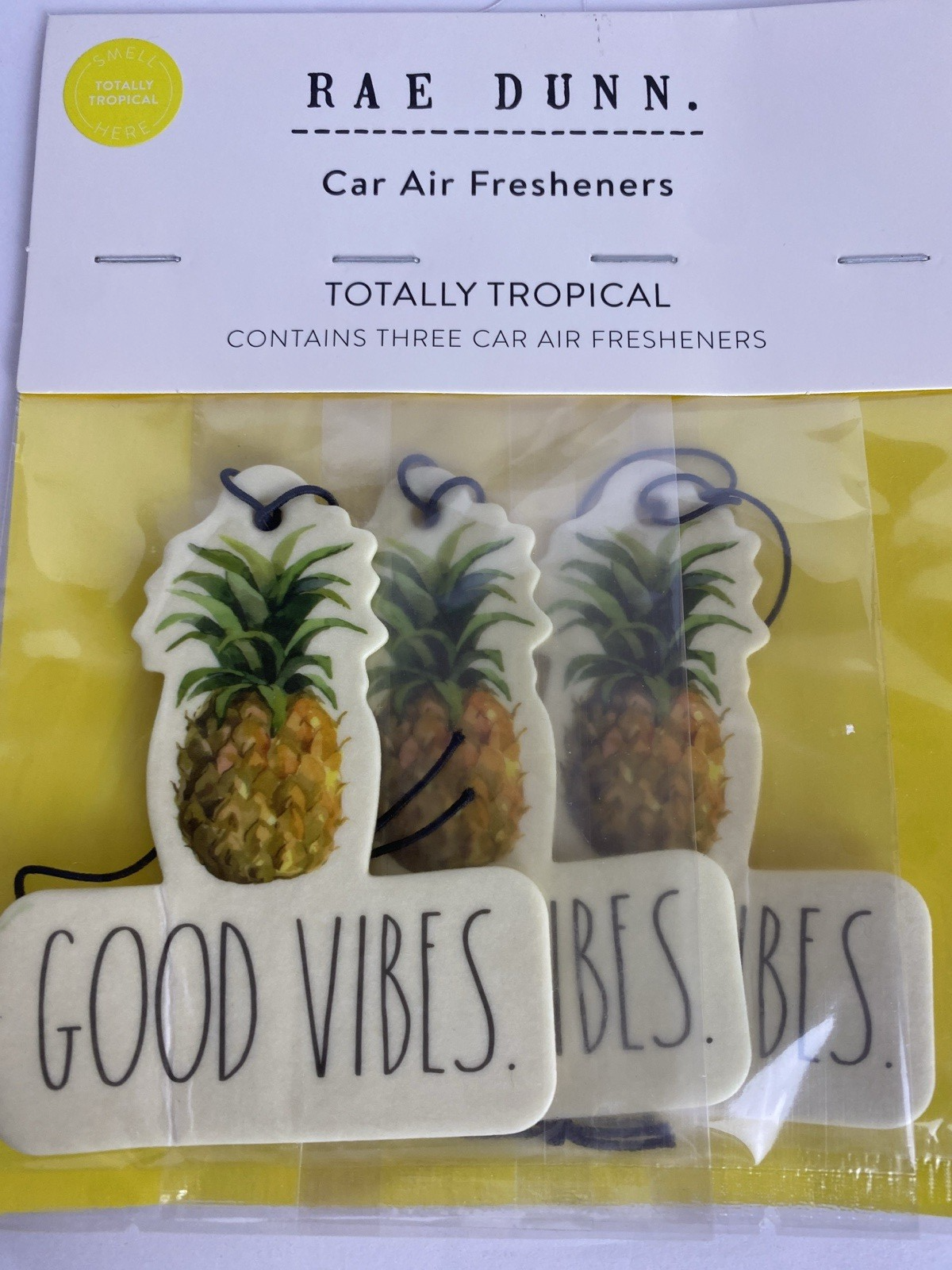 Ambientadores de aire para coche Rae Dunn perfumados tropicales y lavanda 6 piezas- - Image 2