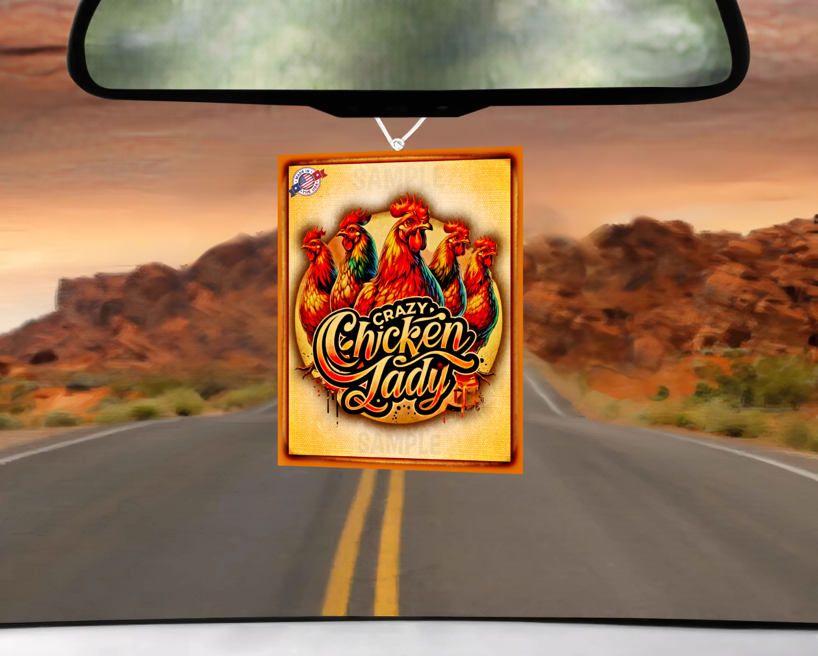 ¡AMBIENTADORES NOVEDAD MÁS GRANDES DEL MUNDO! (4) ¡PACK! DIVERTIDO SIGNO DE DAMA POLLO LOCO-