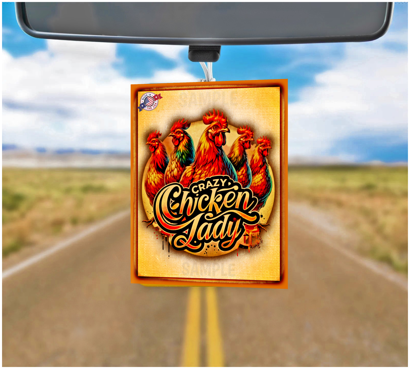 ¡AMBIENTADORES NOVEDAD MÁS GRANDES DEL MUNDO! (4) ¡PACK! DIVERTIDO SIGNO DE DAMA POLLO LOCO- - Image 2