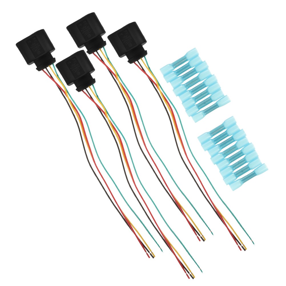 Paquete de arnés de bobina de encendido de 4 piezas para conectores eléctricos automotrices- - Image 3