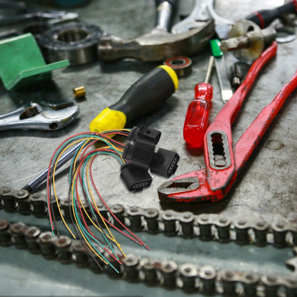 Paquete de arnés de bobina de encendido de 4 piezas para conectores eléctricos automotrices- - Image 4