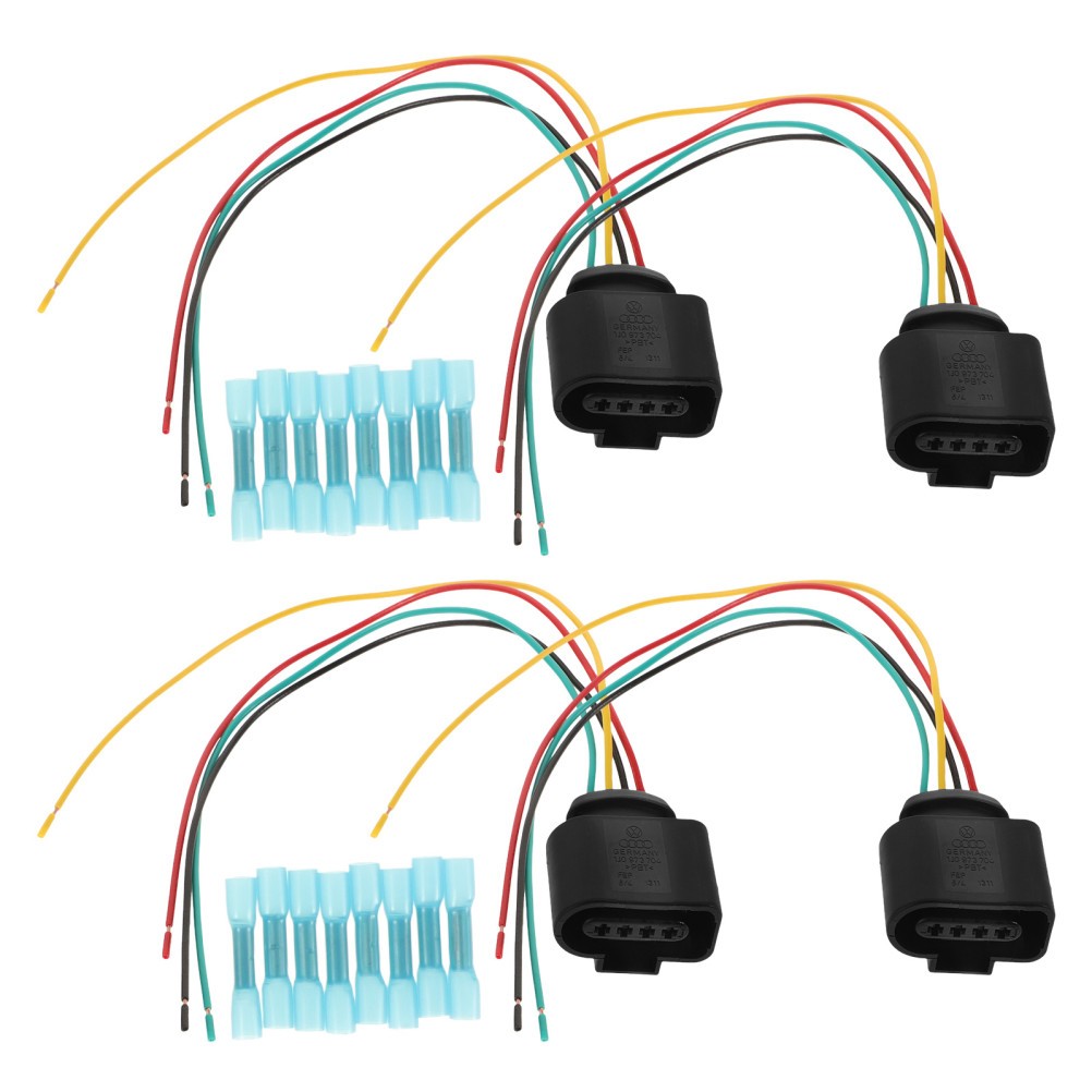Paquete de arnés de bobina de encendido de 4 piezas para conectores eléctricos automotrices- - Image 5