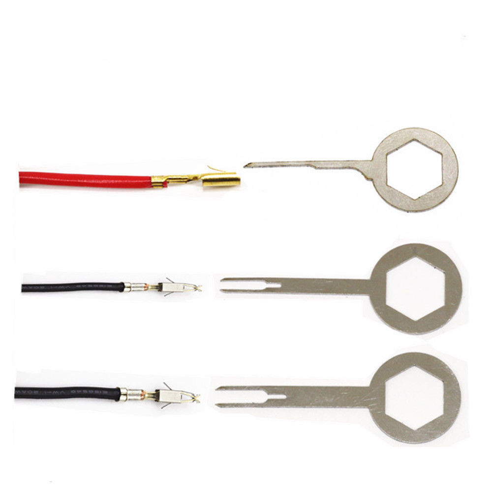 Herramienta de llave de extracción de pasador conector crimpado cableado terminal eléctrico automático 3 piezas- - Image 2