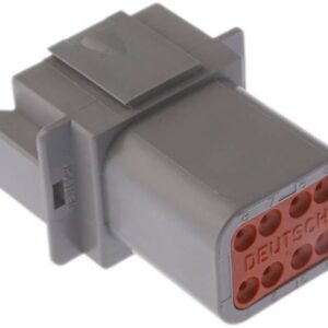 15x Conector de receptáculo Deutsch DT Series DT04-08PA de 8 pines llave en A automotriz-