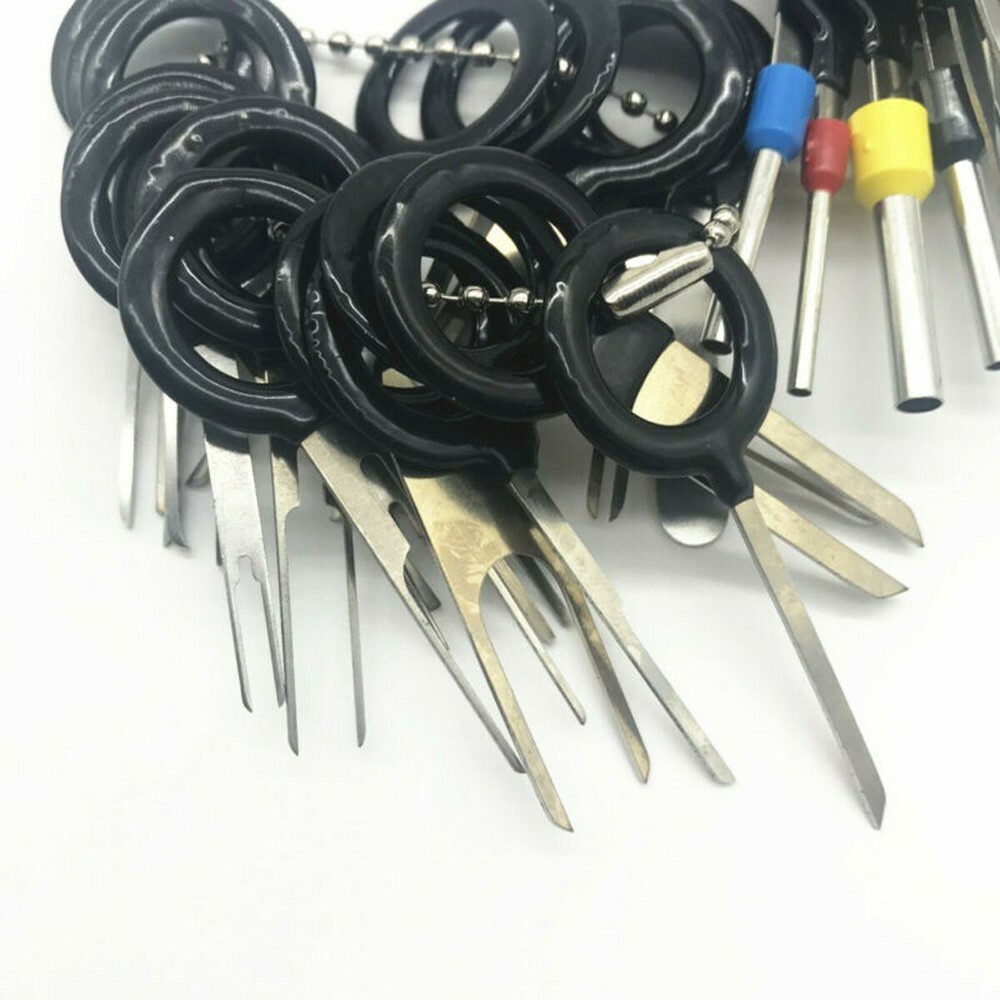 Juego de herramientas para quitar terminales de enchufe automotriz 59 piezas clavija de alambre eléctrico para automóvil prensado- - Image 5