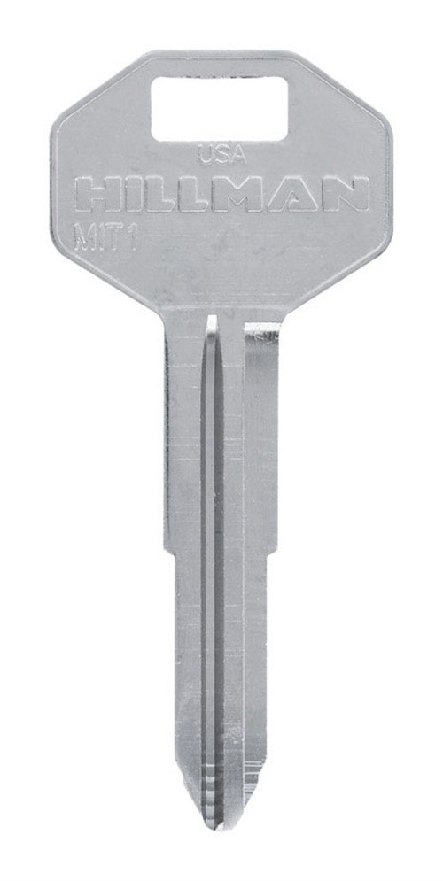 Hillman 84428 Automotriz Doble Cara Llave en Blanco para Mitsubishi (Pack de 10)-