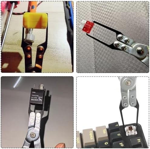 Alicates de desconexión probador de relés eléctricos 2 piezas rojos- - Image 4