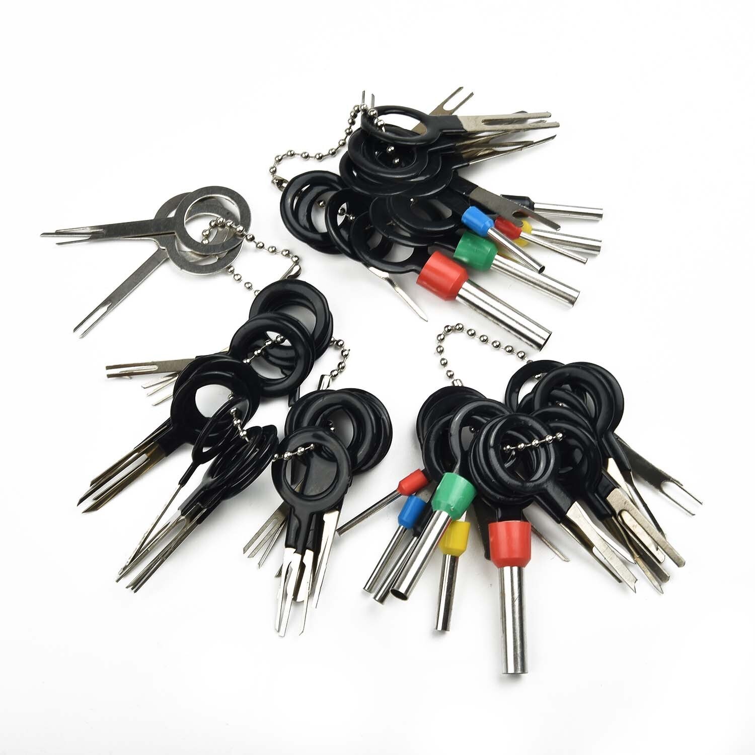 Terminal eléctrico de automóvil 59 piezas llave pin cableado crimpado conector extractor herramienta-