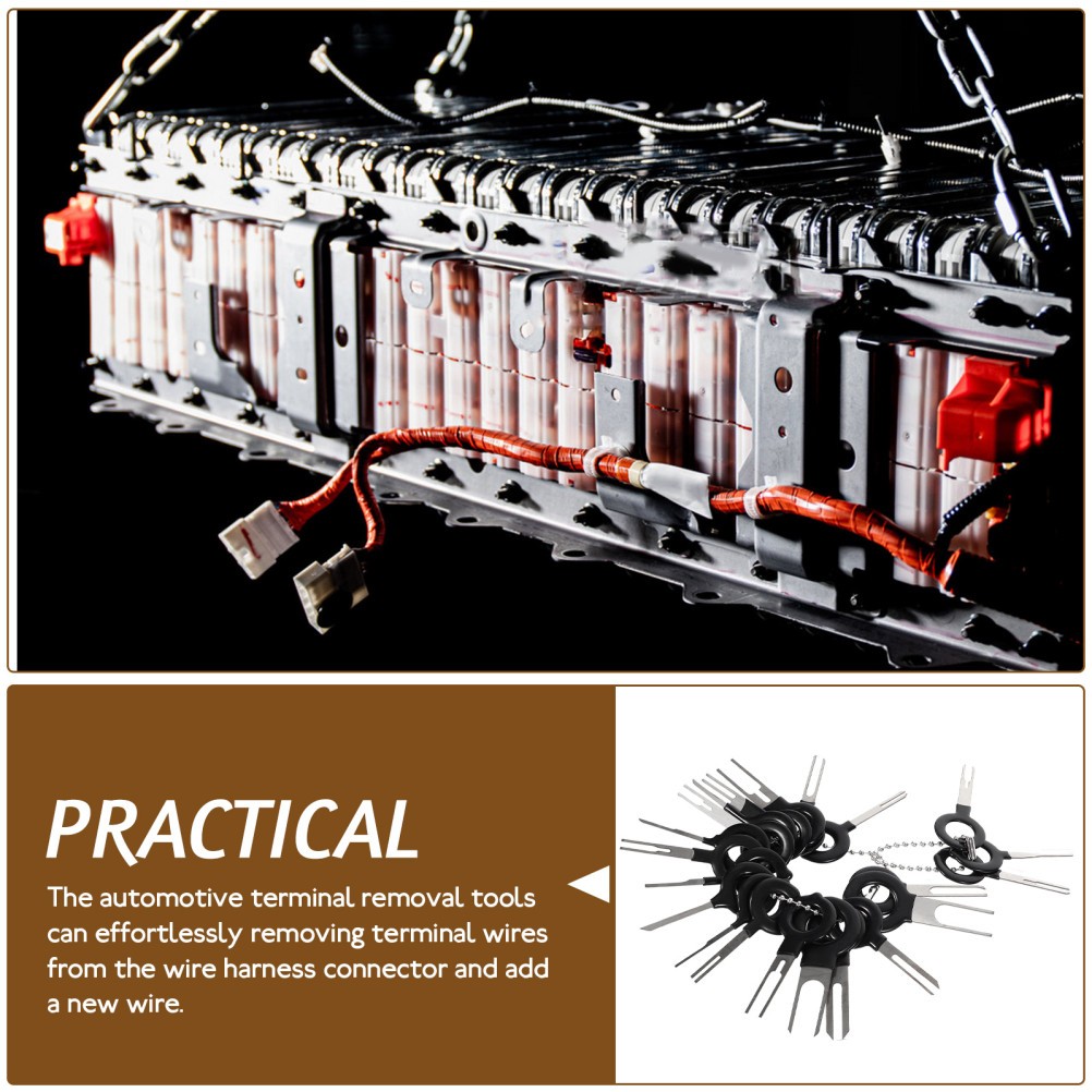 Kit de herramientas de coche de 39 piezas para extracción y reparación de pasadores de conector- - Image 2