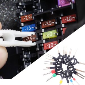 Kit de herramientas extractoras de 1 juego para extracción de conectores eléctricos automotrices-