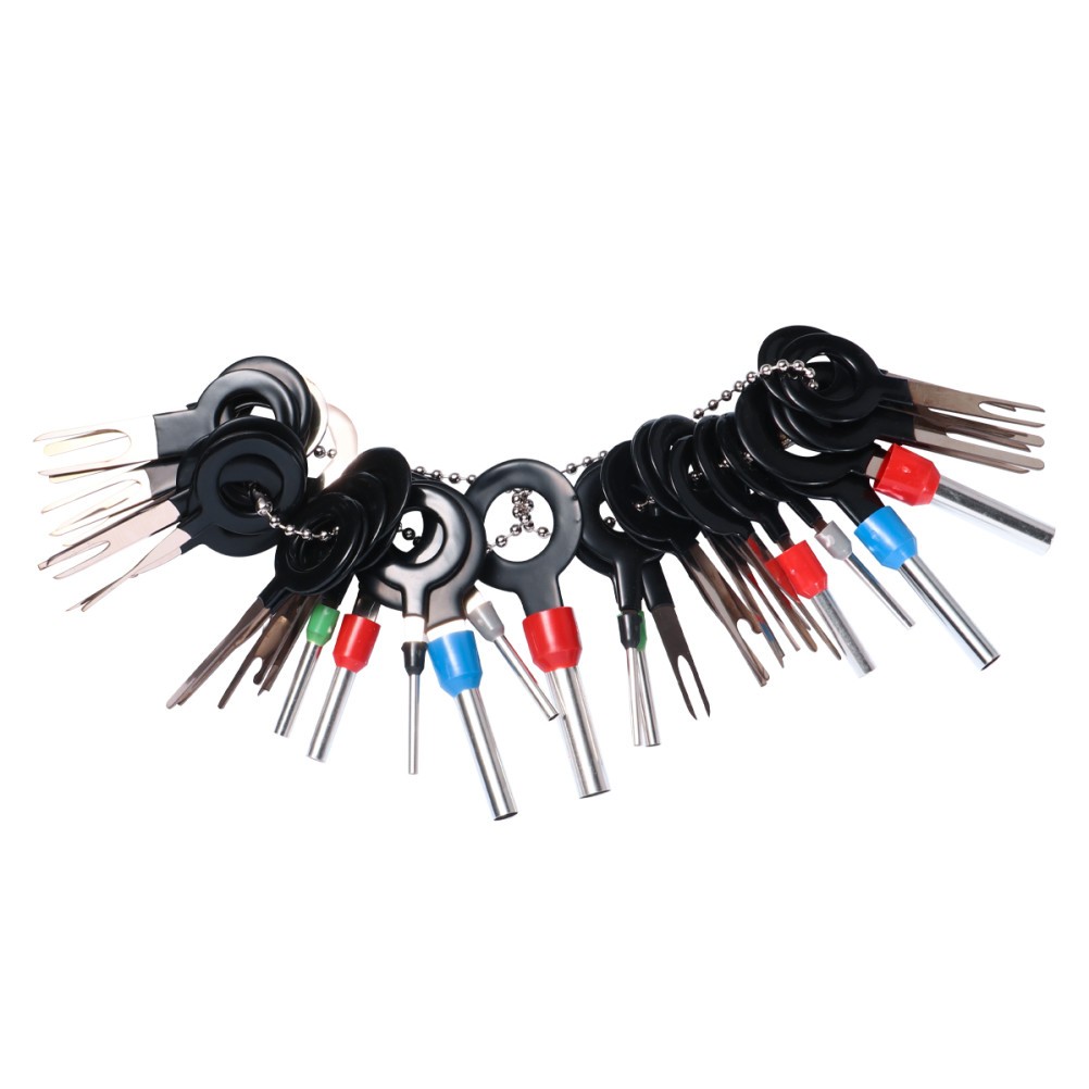 Herramienta de desmontaje de terminales de 2 unidades Conector eléctrico de automóvil para extracción automotriz- - Image 2