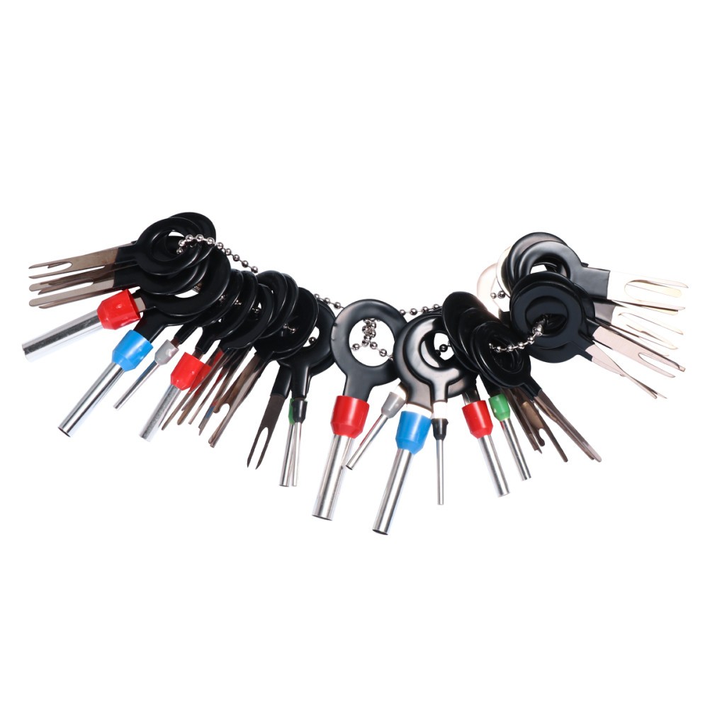 Herramienta de desmontaje de terminales de 2 unidades Conector eléctrico de automóvil para extracción automotriz- - Image 3