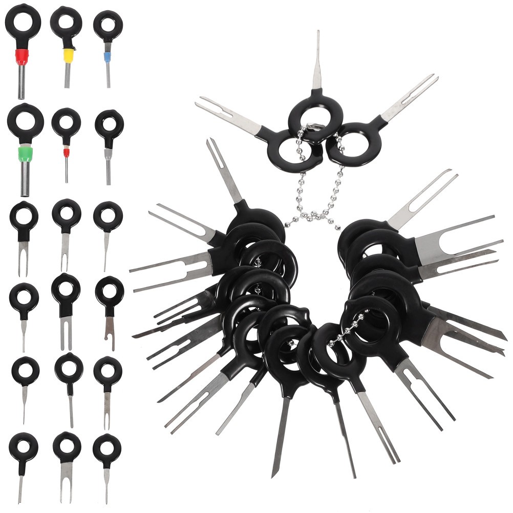 Herramienta de desmontaje de terminales de 2 unidades Conector eléctrico de automóvil para extracción automotriz- - Image 5