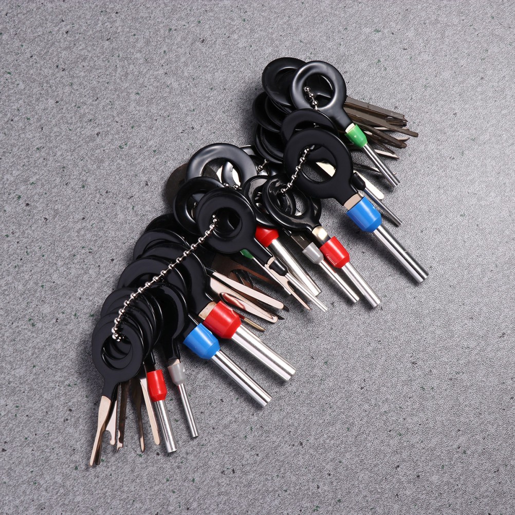Herramienta de extracción de conector eléctrico de automóvil de 2 piezas pin de crimpado alicates de terminal automático- - Image 4