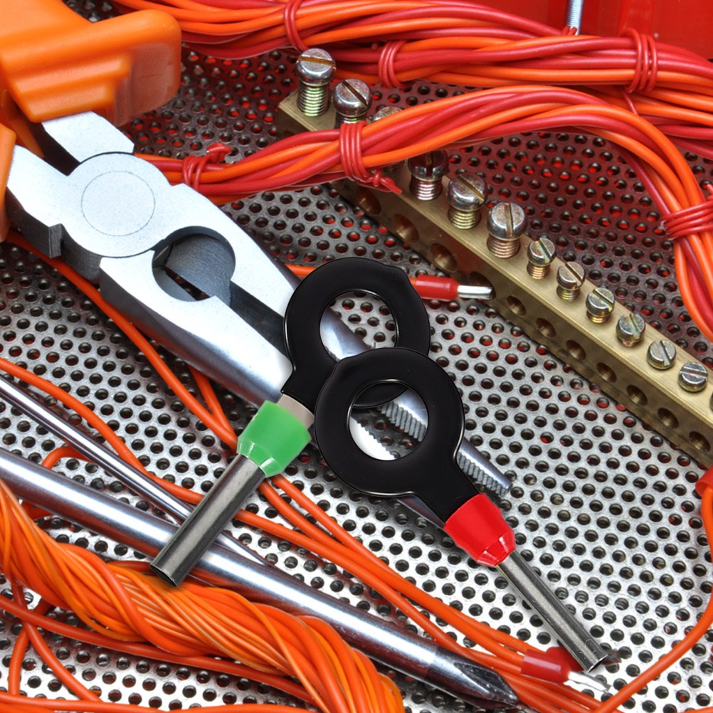 Alicates de extracción de terminales de automóvil de 2 unidades herramienta de conector eléctrico automotriz- - Image 2