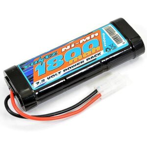 Paquete de baterías Voltz 1800 mAh 7,2 V RC Stick para camión coche Nimh Tamiya Plug VZ0010-