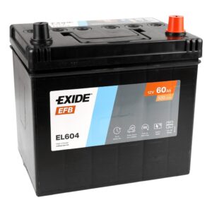 Batería de arranque Exide EL604 EFB 60Ah 520A batería de coche sin mantenimiento-