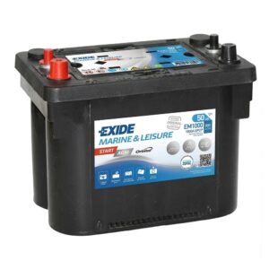 Exide EM1000 AGM 50Ah Batería de coche Coche y camión Batería de arranque a prueba de fugas-