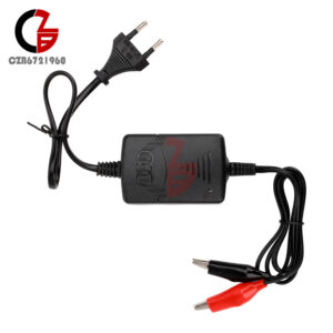 Cargador de batería de plomo ácido para coche de 12 V cargador de batería para vehículo eléctrico motocicleta-
