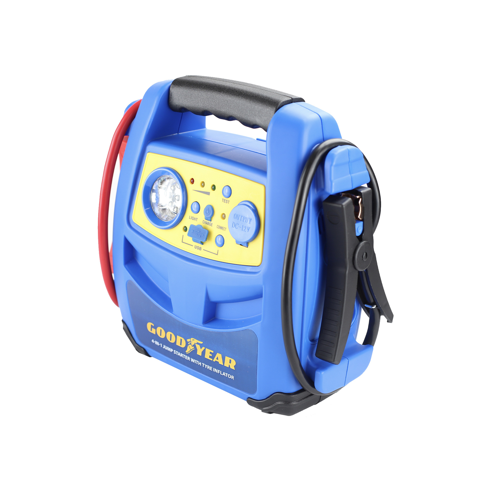 Arrancador de salto de batería de coche Goodyear 4 en 1|Inflador de neumáticos|Cargador rápido|Banco de energía- - Image 5