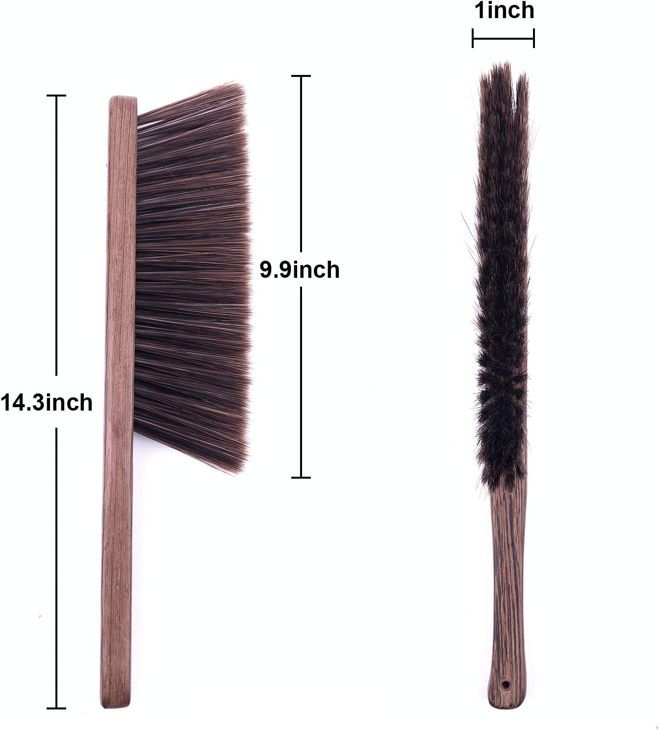 Cepillos de limpieza de escoba de mano-cepillo de polvo de cerdas suaves para limpiar coche/cama/cou- - Image 5