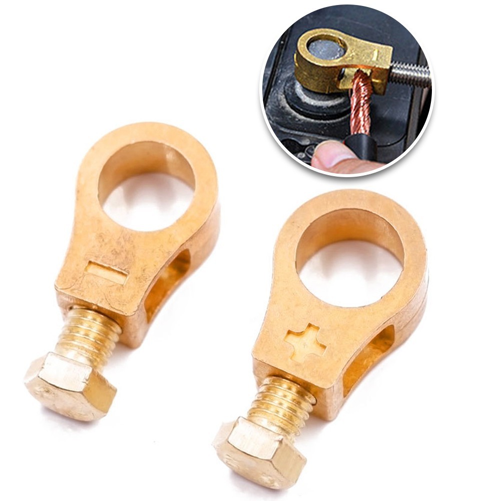 Kit de conexión de cobre para baterías de coche con componentes de acero inoxidable- - Image 2