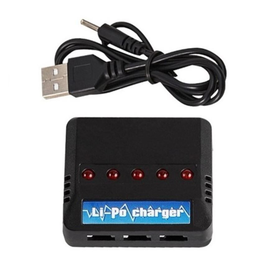 9x Lipo Batteries 3.7V 220mAh + USB Charger- Arduino, DIY, rc car, drone, plane - Image 4