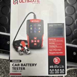 Ultimate Speed USBD1 A1 - Probador de batería de coche premium-