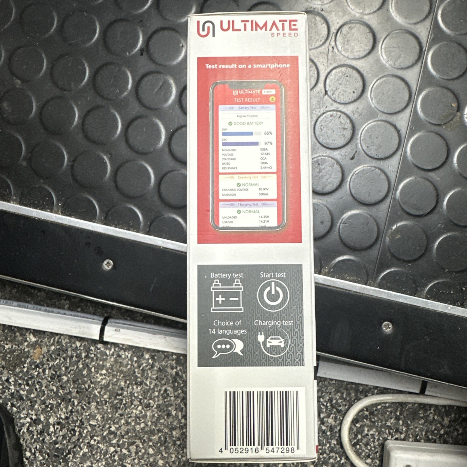 Ultimate Speed USBD1 A1 - Probador de batería de coche premium- - Image 5