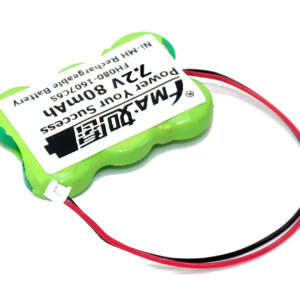 Batería Ni-MH 7.2V 80MAH a GETRONICS Gtalarm GT945 Sirena Alarma Coche Autoalimentada-