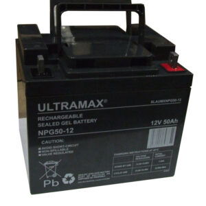 BATERÍAS DE SCOOTER DE MOVILIDAD 2 X 12v 50AH AGM/GEL ACTUALIZACIÓN DE CICLO PROFUNDO 45AH-