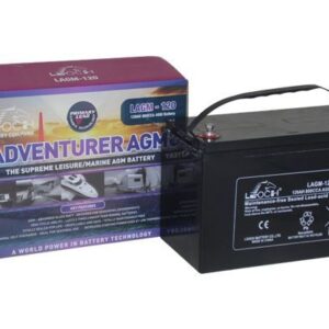 12V 120 AH Leoch Aventurer AGM Ciclo Profundo Caravana Batería-