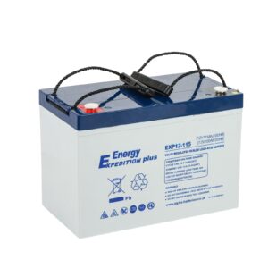 BATERÍA AUTOCARAVANA 12V 115AH EXPEDITION PLUS DEEP CYCLE AGM FUERA DE RED-