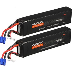 Baterías de polímero de litio Yuneec H920 Power 6 (paquete de 2)-