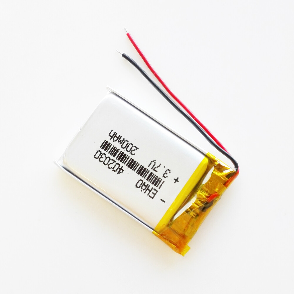 Lote 4 Piezas 3.7V 200mAh Lipo Li Polímero Batería Recargable 402030 Para GPS MP3- - Image 3
