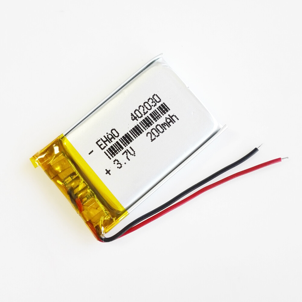Lote 4 Piezas 3.7V 200mAh Lipo Li Polímero Batería Recargable 402030 Para GPS MP3- - Image 4