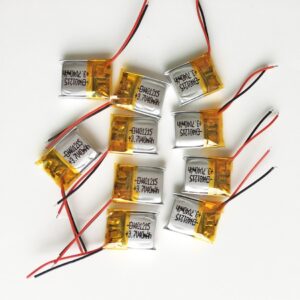 10 PIEZAS 3.7V 40mAh LiPo Batería Recargable Para MP3 Auriculares Bluetooth 401215-