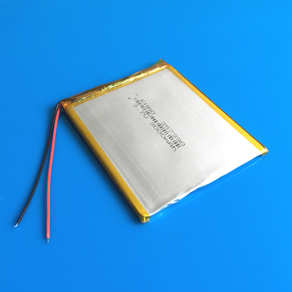 Batería recargable de polímero LiPo Li 3,7 V 3000 mAh 357390- - Image 2